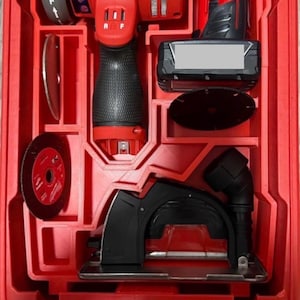no tools or case included Milwaukee Packout M12 Cutoff Wheel 2522-20  insert for 48-22-8435 case! Insert only