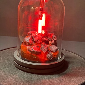 Villain light sword in a stone
