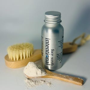 Powder Face Wash - Water-activated, Non-Toxic, Chemical-Free, Vegan, Plastic-Free