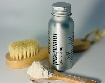 Powder Face Wash - Water-activated, Non-Toxic, Chemical-Free, Vegan, Plastic-Free