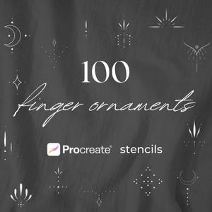 Ultimate Finger Tattoo Stencils | Fine Line Tattoo Ornament Stencils | 100 Stencils For Tattoo Artist | Ready To Print Tattoo Stencils