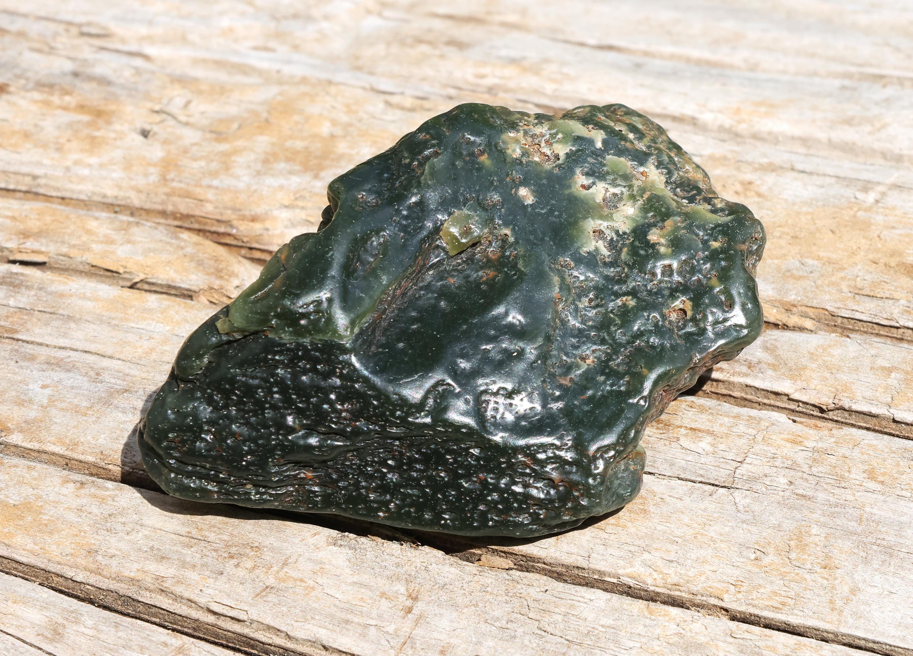 Wyoming Nephrite Jade Medium Olive Green Top Shelf Natural Cinder