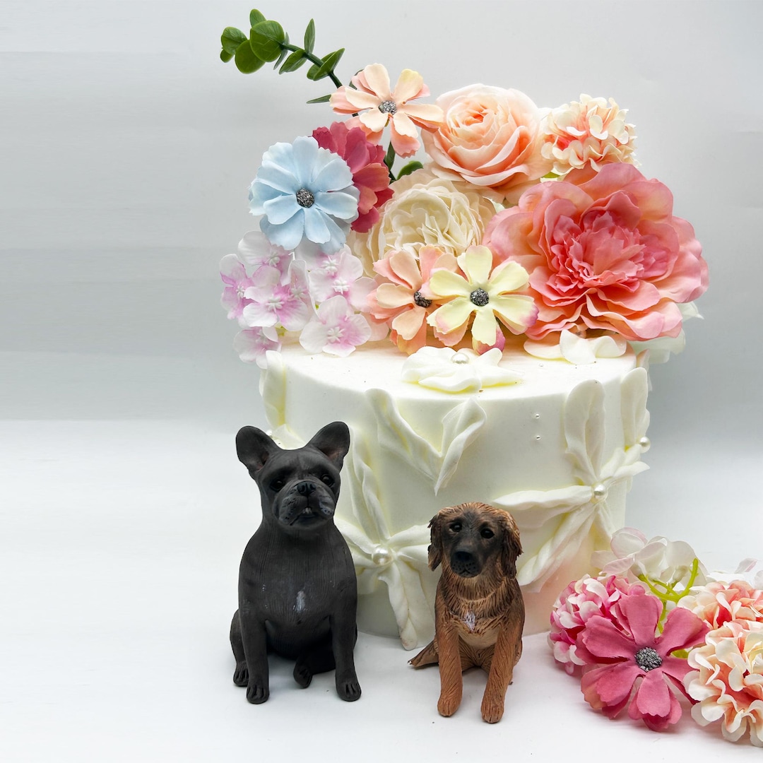 Customized Dog Cake Topper, Wedding Cake Topper, Pet Birthday Topper — free download