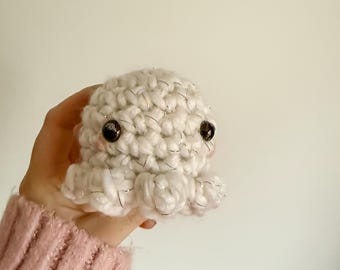 Octopus Crochet Stuffed Plushie Amigurumi Kawaii Ocean creatures Gifts Soft Emotional Support Gift Lover Cutecore Whimsical Rainbow Toy