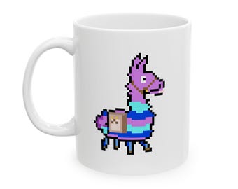 Llama Ceramic Mug, (11oz, 15oz)
