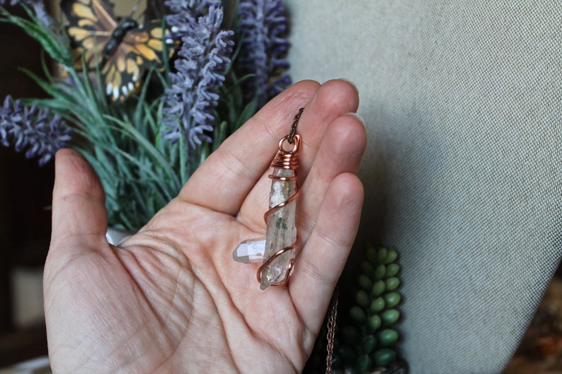 Boho Jewelry Quartz Crystal Necklace for Women