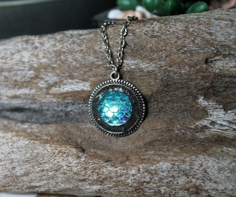 SALE Mermaid Scales Necklace Summer Fashion Blue Mermaid /& Pyrite Jewelry Mermaid Jewelry Hawaiian Jewelry Mermaid Necklace
