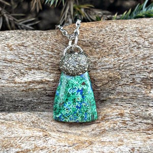 Azurite Malachite Necklace