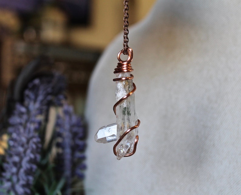 Boho Jewelry Quartz Crystal Necklace for Women