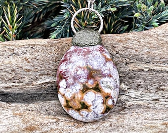 Chunky Ocean Jasper Necklace