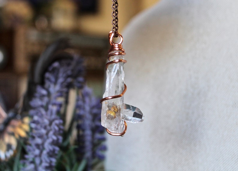 Boho Jewelry Quartz Crystal Necklace for Women