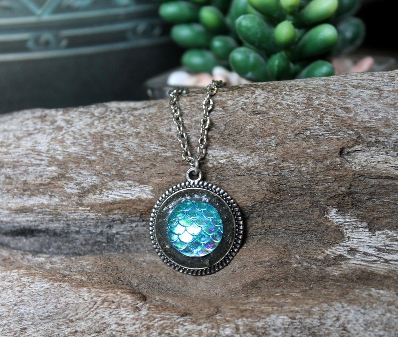 SALE Mermaid Scales Necklace Summer Fashion Blue Mermaid /& Pyrite Jewelry Mermaid Jewelry Hawaiian Jewelry Mermaid Necklace
