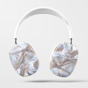 Iridescent Abalone Pearl AirPod Max Cases, Headphone Covers, It Girl Aesthetic, Cool Girl College Girl Airpods Max Covers, Ocean and Beach