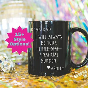 Custom Father&#39;s Day Mug Funny Fathers Day Gift for Dad Mug Funny Gift for Dad Christmas Gift for Father&#39;s Birthday Mug Dad Mug From Child