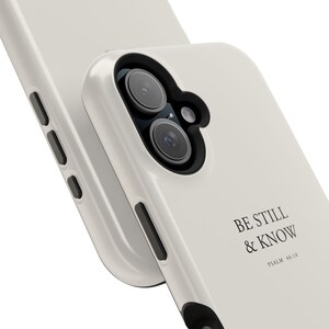 Magsafe Compatible Wildflower Be Still & Know Bible Verse Case, iPhone 17 16 15 14 13 Pro Max Plus, Faith Based Gift, Christian Phone Case image 6