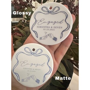 Expecting Baby Ornament 2026, Personalized First Christmas Baby Ornament, Baby Girl Gifts, New Baby Ornament, New Baby Boy Gifts Bild 9