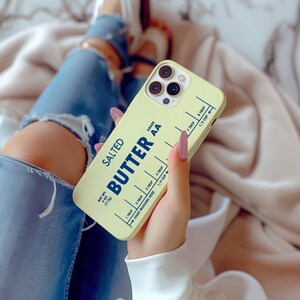 Salted Butter Stick Phone Case, iPhone 17 17e 16 16e 15 14 13 12 11 Pro Max Plus Mini, Pixel 10 9 8 7, Butter Phone Case, Funny Friend Gift image 4