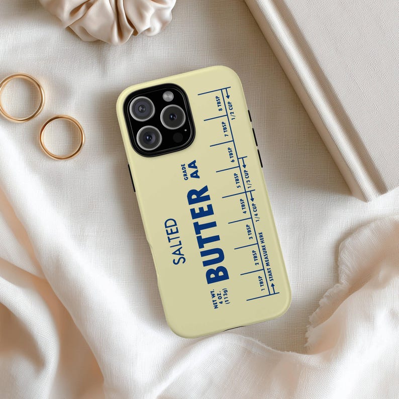 Salted Butter Stick Phone Case, iPhone 17 17e 16 16e 15 14 13 12 11 Pro Max Plus Mini, Pixel 10 9 8 7, Butter Phone Case, Funny Friend Gift image 7