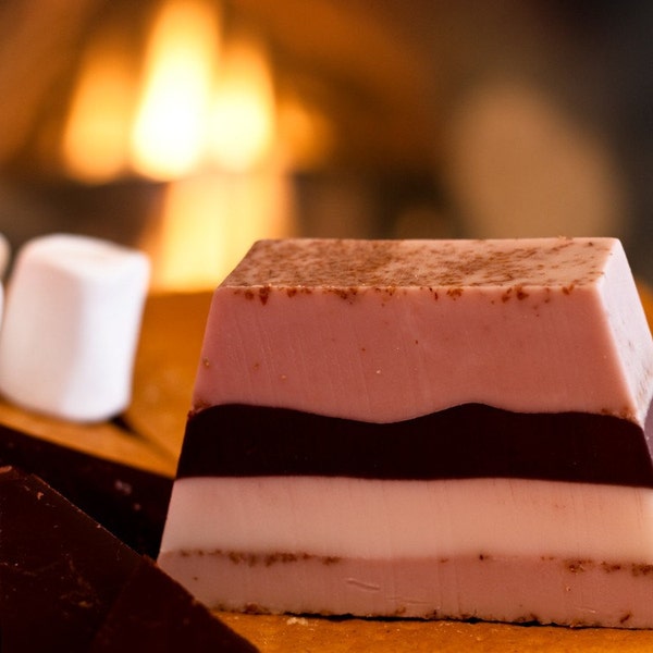 S'mores Hand-Crafted Soap