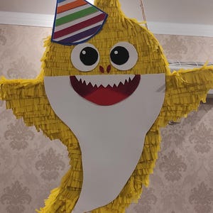 Baby Shark Piñata 24x16x4 Inches