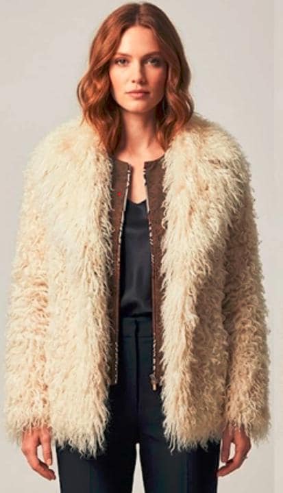 Curly Fur Coat - Etsy