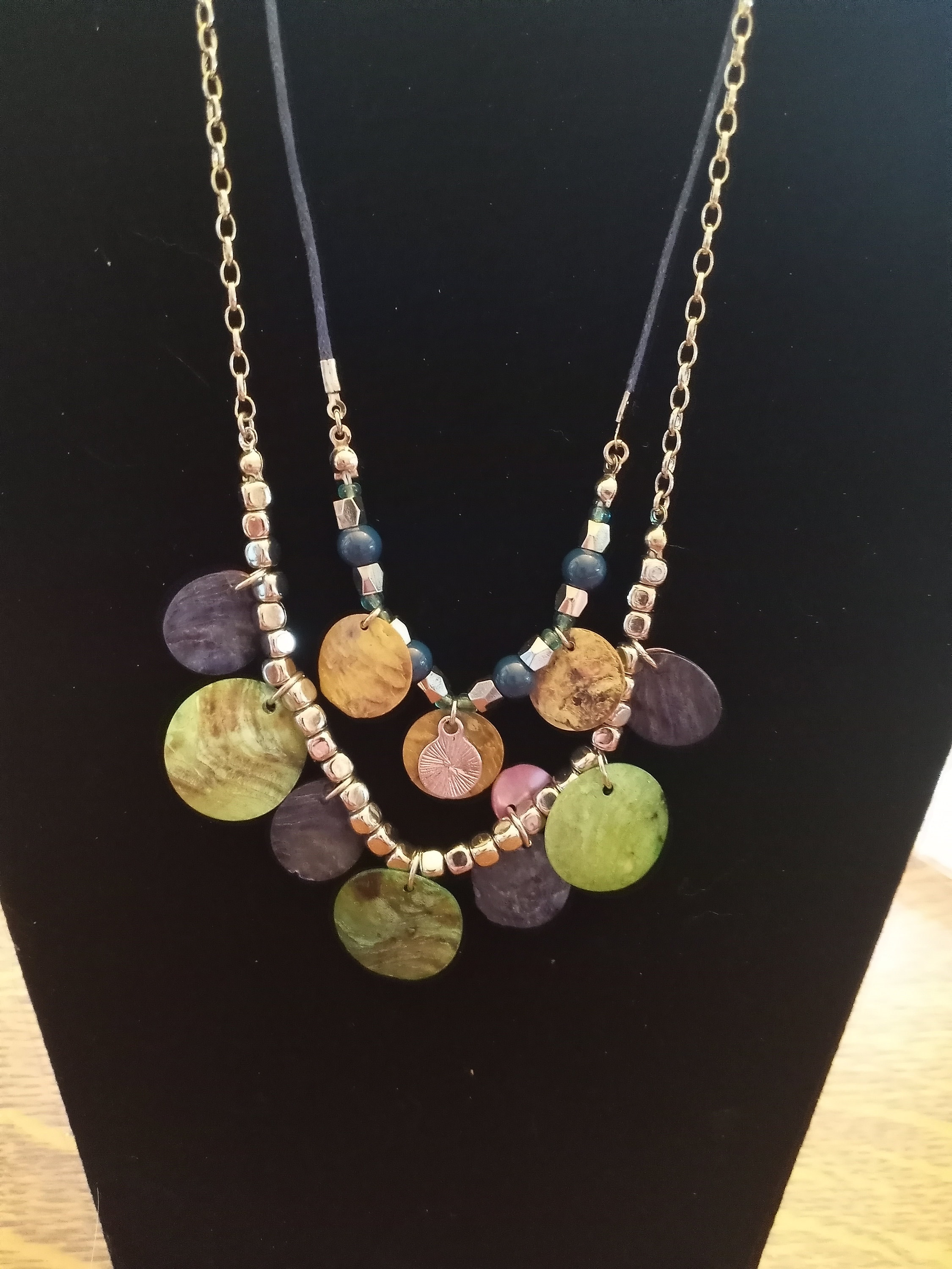 アクセサリー [m-NL202] Karen Silver Necklace 45cm