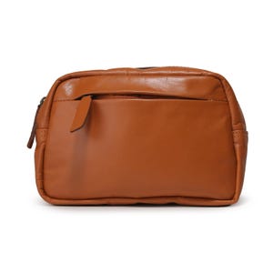 bandoulière en cuir pleine fleur | Sac à bandoulière de voyage pour homme et femme | Sac à bandoulière fait main avec bandoulière réglable et poches sécurisées à fermeture éclair