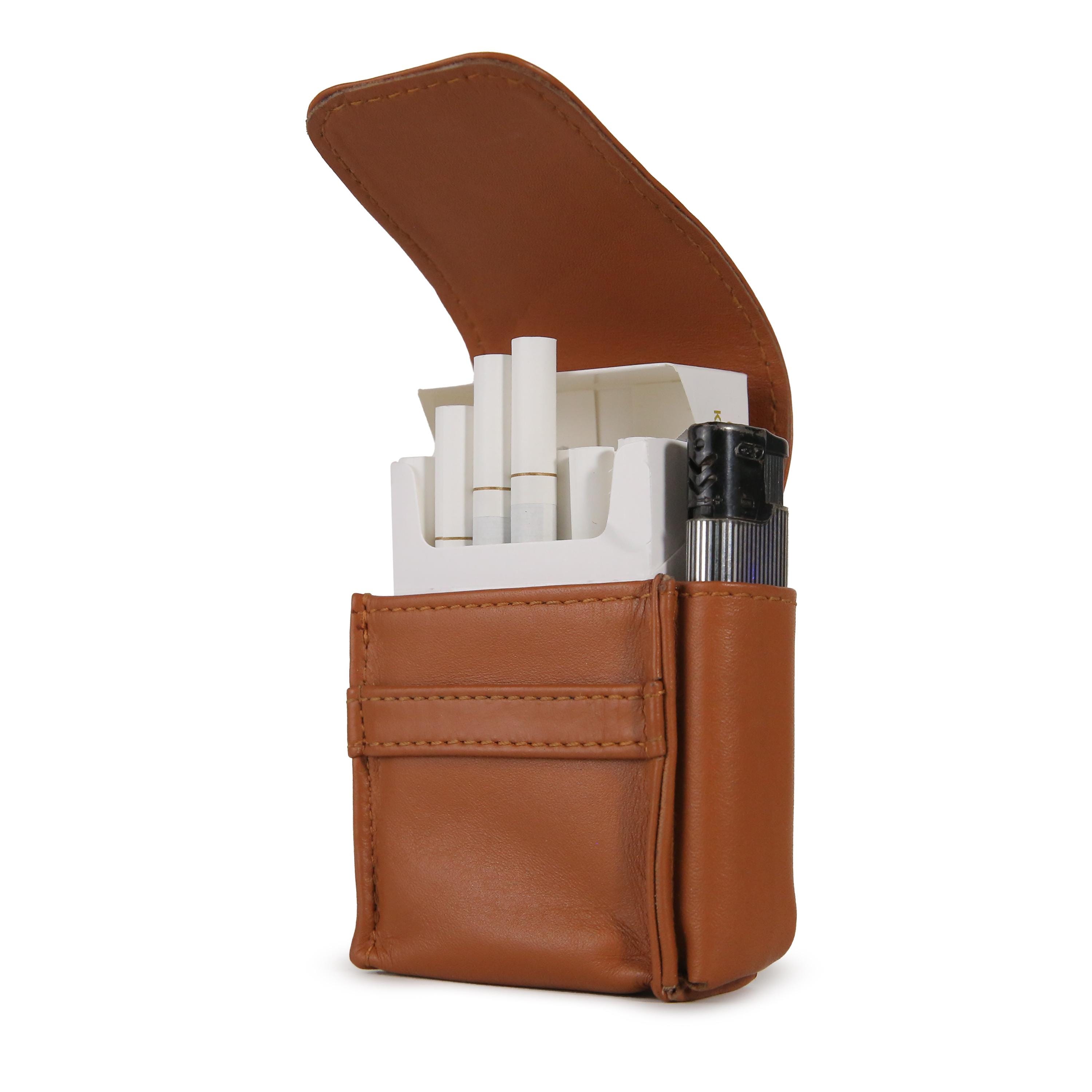 leather cigarette holder case Cool Wooden Beige Leather Mens Cigarette Case Custom Cigarette Holder – iwalletsmen leather cigarette holder case Cool Wooden Beige Leather Mens Cigarette Case Custom Cigarette Holder – iwalletsmen