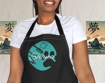 Delantal personalizado para peluquero de mascotas: bata personalizada resistente al pelo