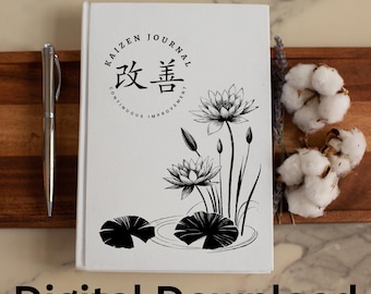 Hoja de ruta Kaizen: Planificador diario de productividad (Descarga digital)