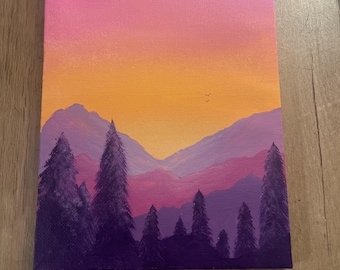 Sunset Painting