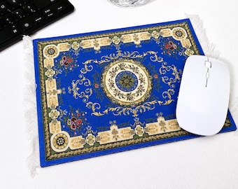 Mouse Pad, Desk Mat, Boho Office Decor,Computer Accessory, gift set, Himalayan deco