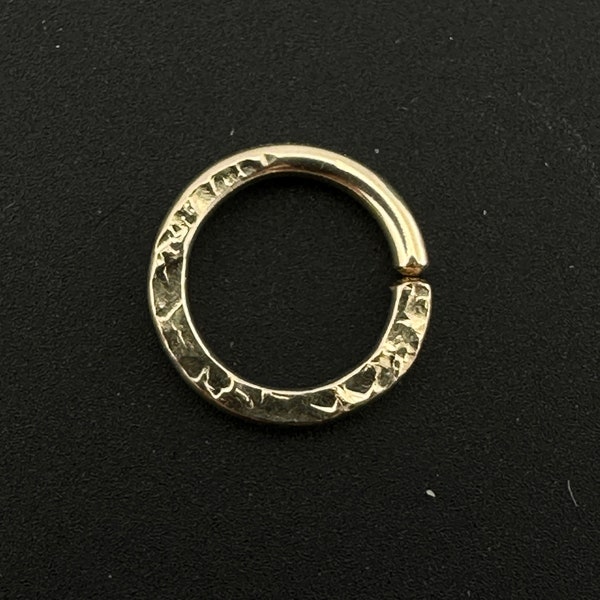 16g SEPTUM RING . Septum Jewelry. Septum Piercing. Sterling Silver Septum Ring. Niobium Nose Ring. Gold Tribal Septum. Nose Piercing