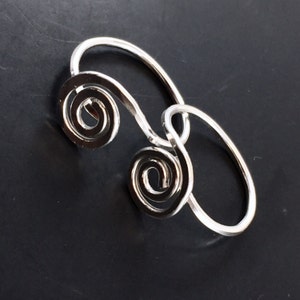 Tiny small STERLING SILVER hoop earrings, sleeper earring, small earrings, cartilage, child hoop  No.00E188