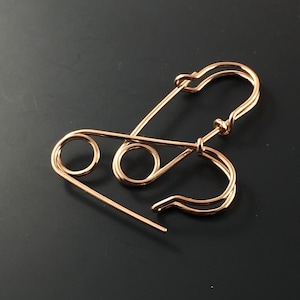 BARBED WIRE SAFETY PIN EARRINGS – BITCHFIST
