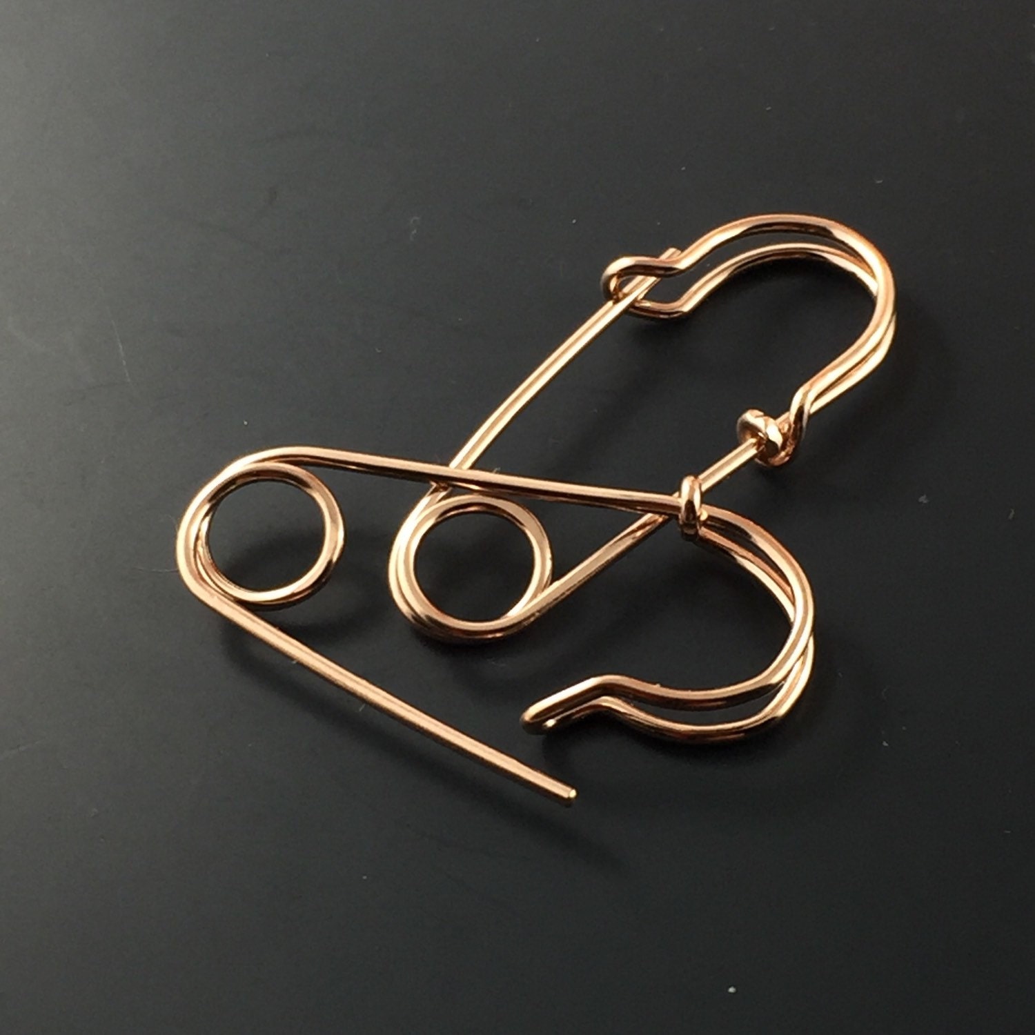  Gold Safety Pins