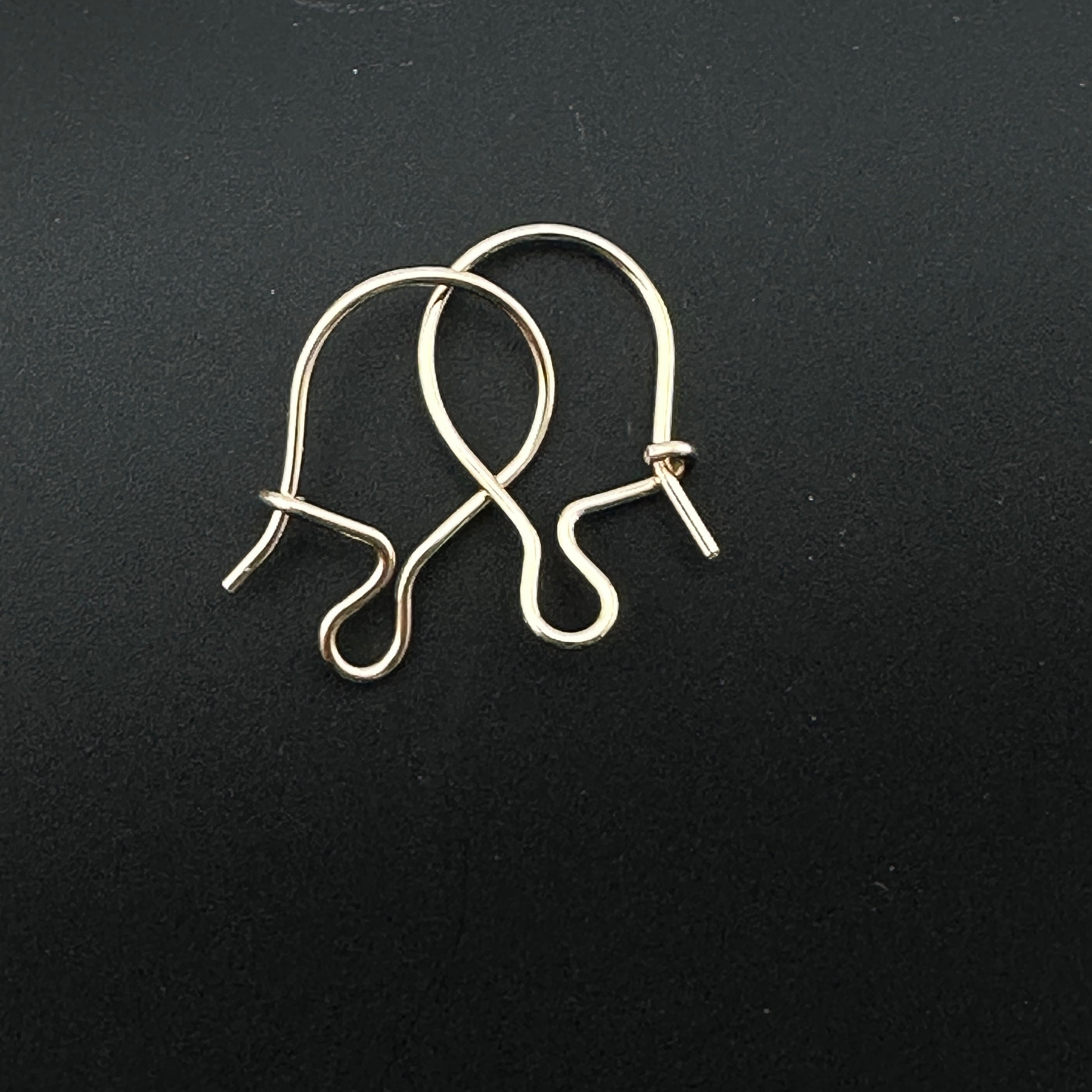 STERLING SILVER LOCKING Hook Earrings Small Sleeper Kidney Ear Wire .  Interchangeable Earwires . Nickel Free No.00e171 