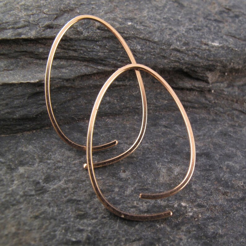Priam Split Hoops Gold