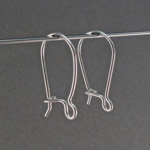 16mm Mini Kidney Wire Interchangeable Hook Earring 14kt Gold