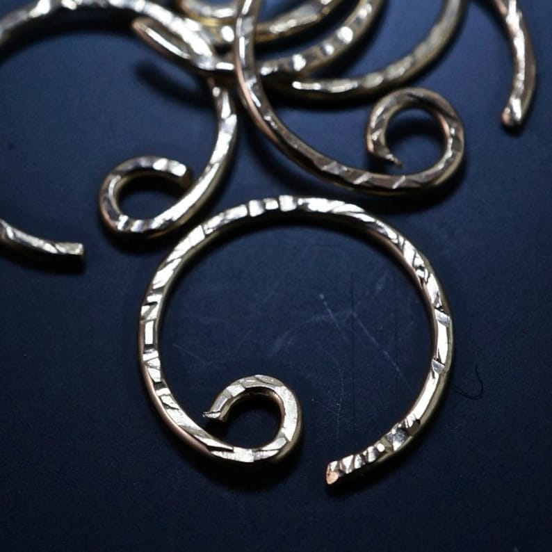 child half inch hoops Single Tiny HOOP hypoallergenic nickel free Cecile Stewart Jewelry cartilage hoop nose ring conch earring