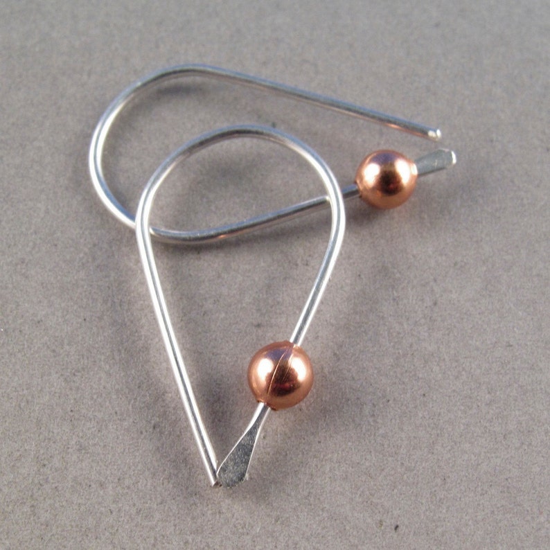 Everyday STERLING SILVER Wire Earrings Small Light Weight Etsy Canada