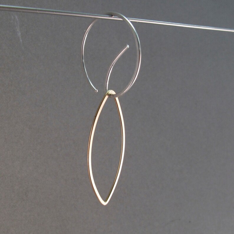 small HOOP earrings . interchangeable . nickel free. No.00E166 image 3