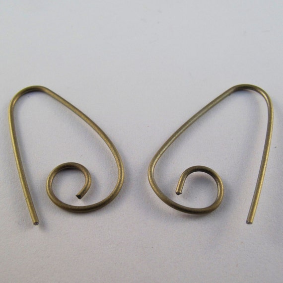 TITANIUM EARRINGS. gold titanium wire earring. titanium sleeper. titanium hook. child earring. hoop. hypoallergenic nickel free No.00E244