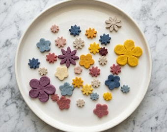 Flower Cat Treats: All-Natural Chicken & Goat Cheese, Assorted 0.6oz