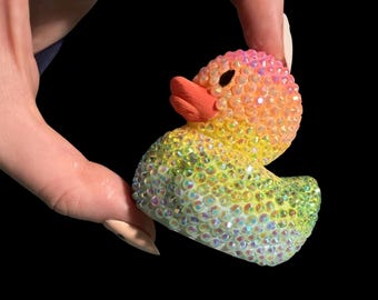 Diamond Art Rubber Duck Kit | DIY for kids and adults | Instructions Included