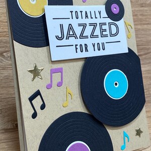 Totally Jazzed für Sie Handgemachte Karte