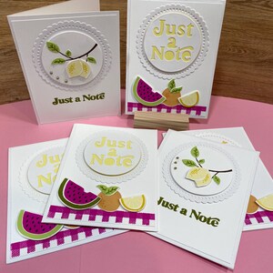 Just A Note card set