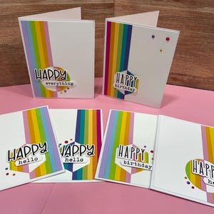A Happy Hello card set