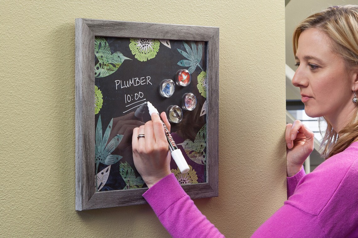 Boarddry Erase Boardframed Bulletin Etsy