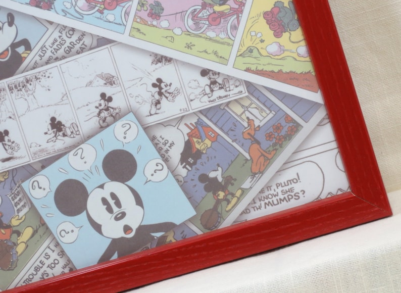 Mickey Mouse Design Board Wall Decor Etsy